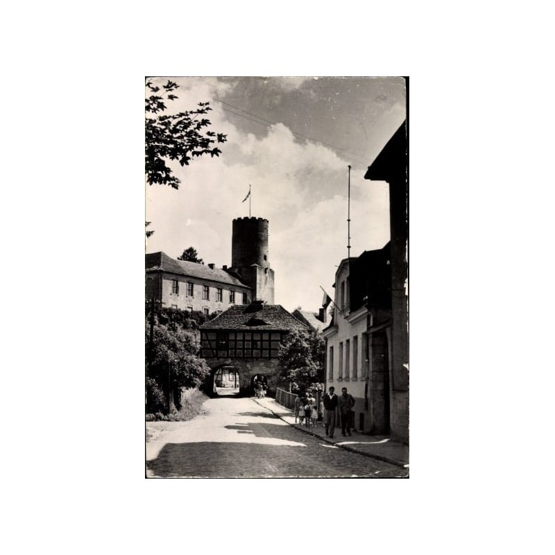 Łagów, zamek. Obieg 1957