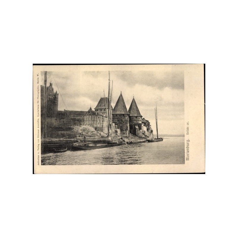 Malbork, zamek, przystań