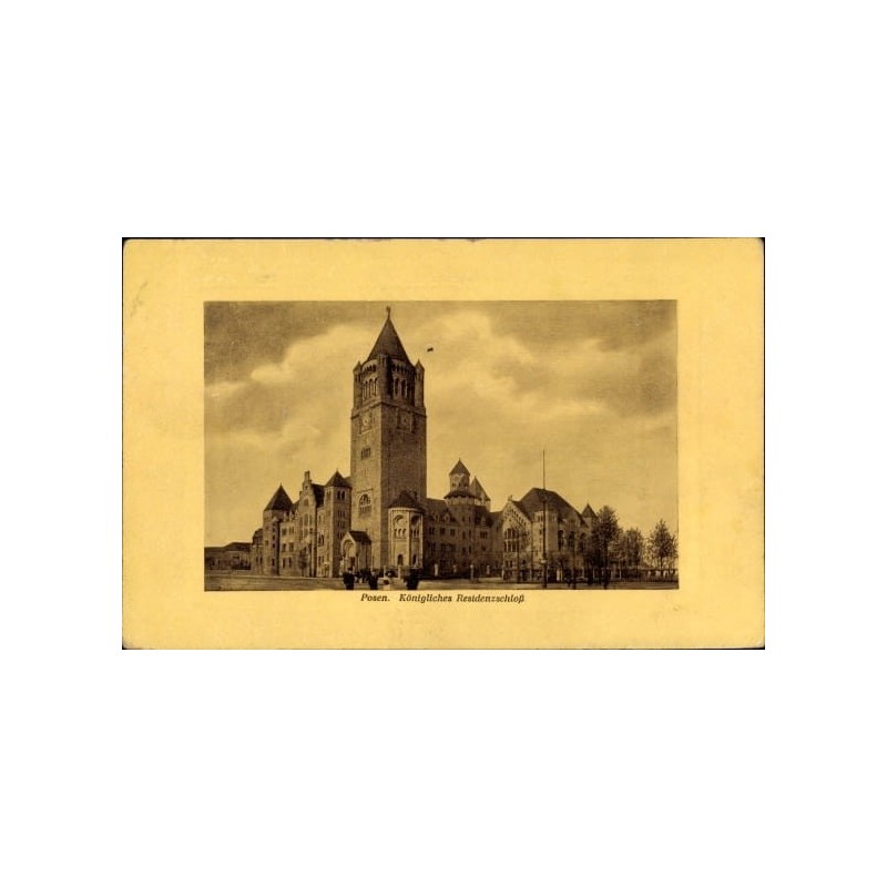 Poznań, zamek. Obieg 1912