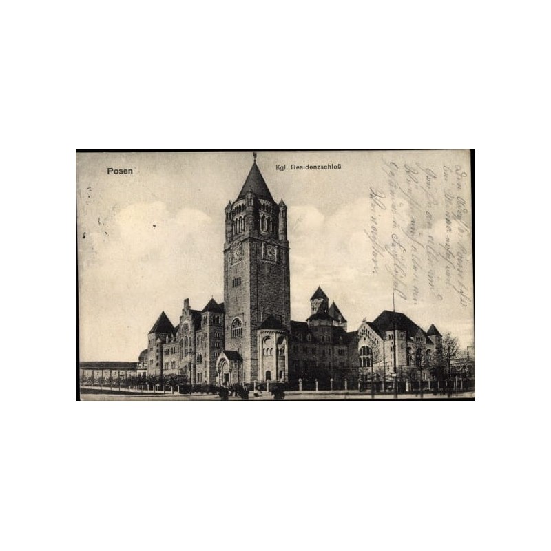 Poznań, zamek. Obieg 1914