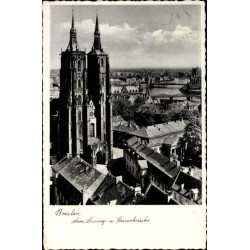 Wrocław, katedra, mosty. Obieg 1939