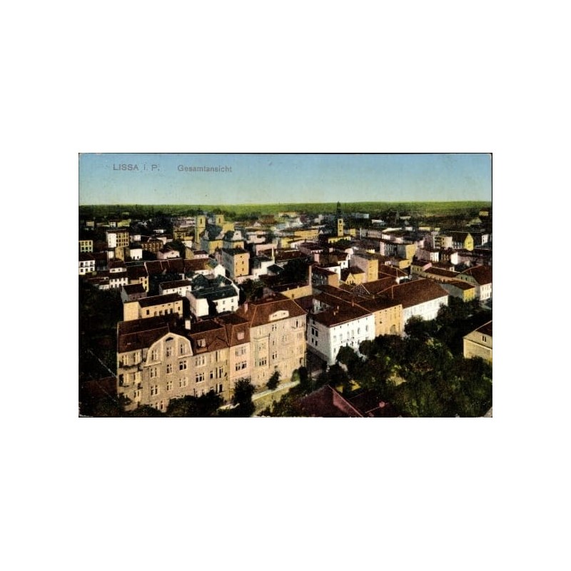 Leszno, widok ogólny. Obieg 1916