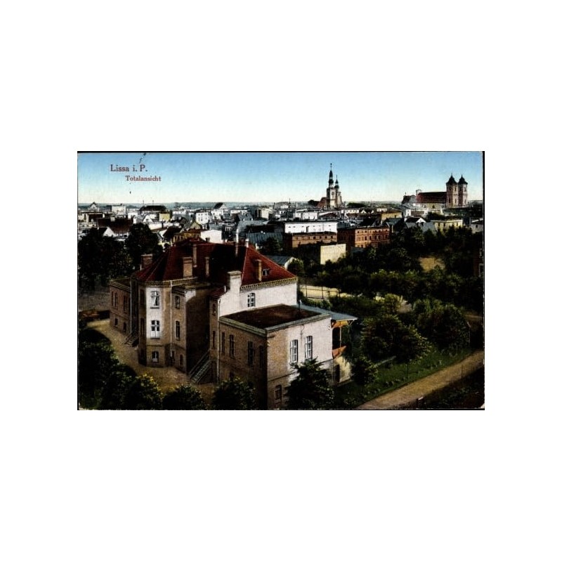 Leszno, widok ogólny. Obieg 1917