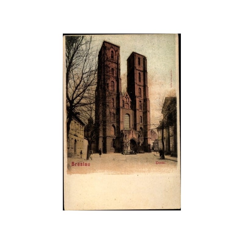 Wrocław, katedra. Obieg 1901