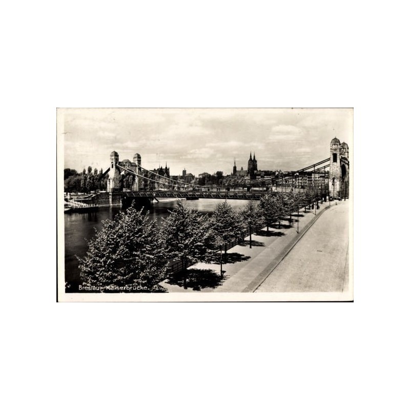 Wrocław, most grunwaldzki. Obieg 1939