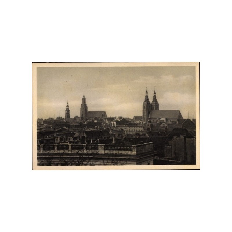 Wrocław, Stare Miasto, widok ze Wzgórza Partyzantów