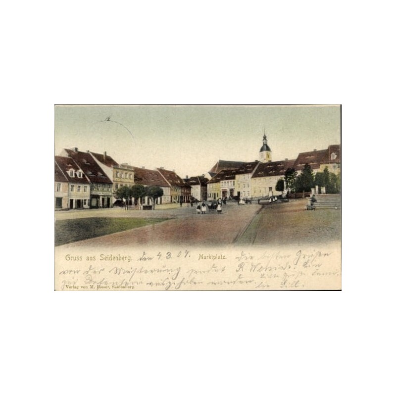 Zawidów (powiat Zgorzelec), Rynek. Obieg 1904