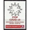 2021 Personalizowany. Pandemia COVID 19. Stop. Medycyna