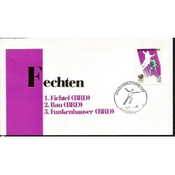 Korea Pd 1988, Letnia olimpiada Seul. Szermierka, datownik