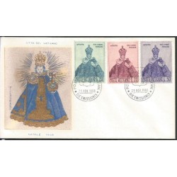 Watykan 1968, Boże Narodzenie. K. Dąbrowska. FDC