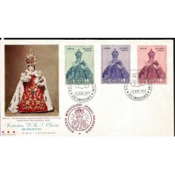 Watykan 1968, Boże Narodzenie. K. Dąbrowska. FDC