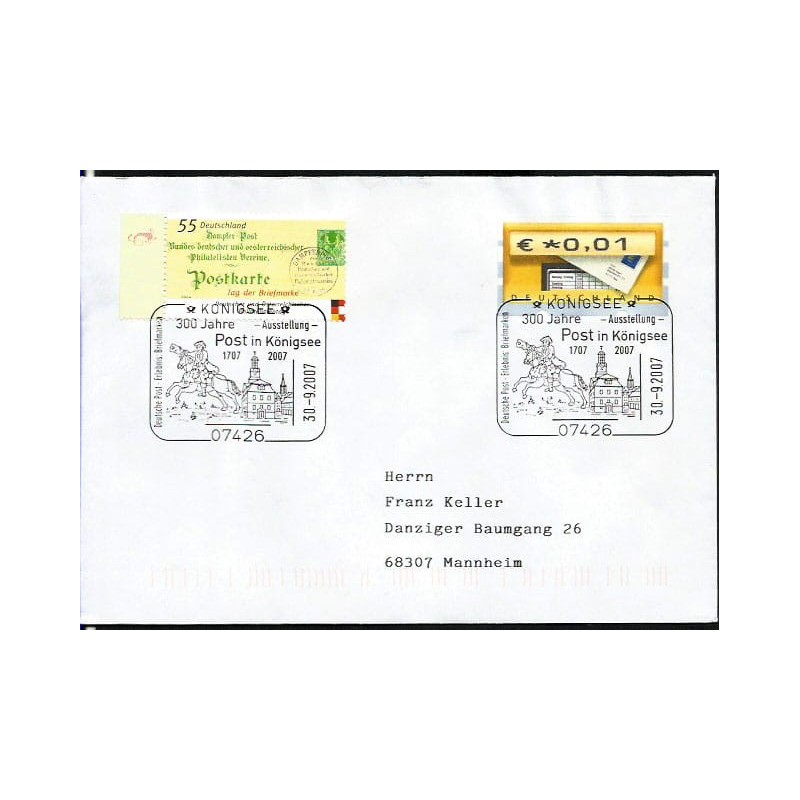 Niemcy 2007, Poczta, goniec. Konigsee