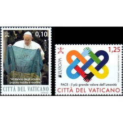 Watykan 2023, EUROPA CEPT: pokój **