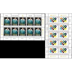 Watykan 2023, EUROPA CEPT: pokój. Arkusze **