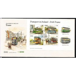 Irlandia 1987, Tramwaje. FDC