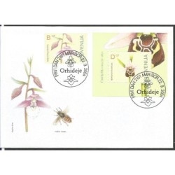Słowenia 2004, Kwiaty: orchidee. FDC