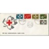 Holandia 1967, Czerwony Krzyż. FDC