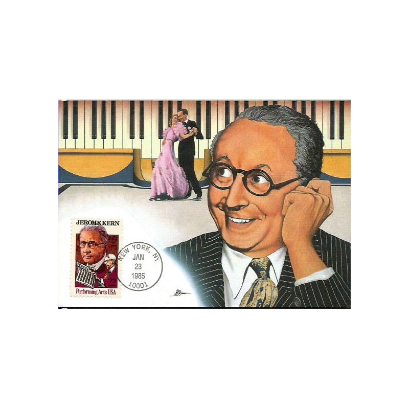 USA 1985, Muzyka, J. Kern. Karta maksimum