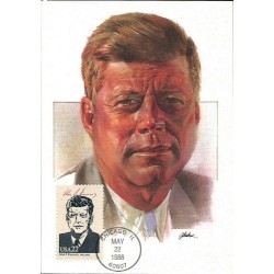 USA 1986, JFK, prezydent Kennedy. Karta maksimum