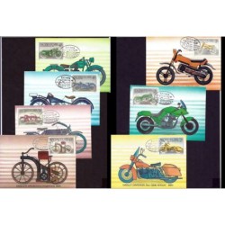 Węgry 1985, Motocykle. Karty maksimum