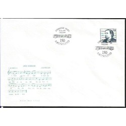 Estonia 1995, Muzyka, A. Kunileid. FDC