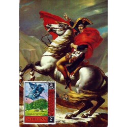 St. Helena 1971, Napoleon Bonaparte. Karta maksimum