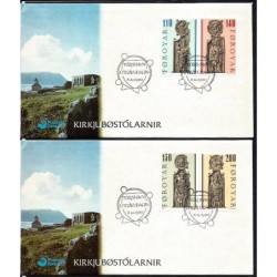 Wyspy Owcze 1980, Cz. SŁANIA. FDC