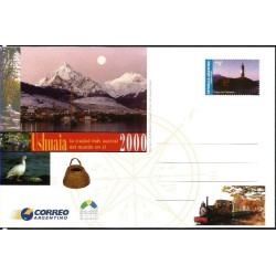 Argentyna 1999, Latarnia morska, góry, ptak, kolej. Cp