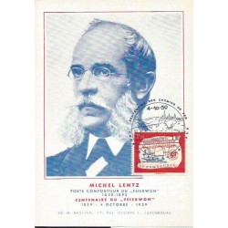 Luksemburg 1959, M. Lentz, muzyka. Karta maksimum