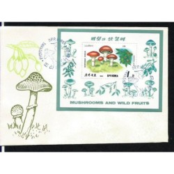 Korea Pn. 1989, Grzyby. FDC