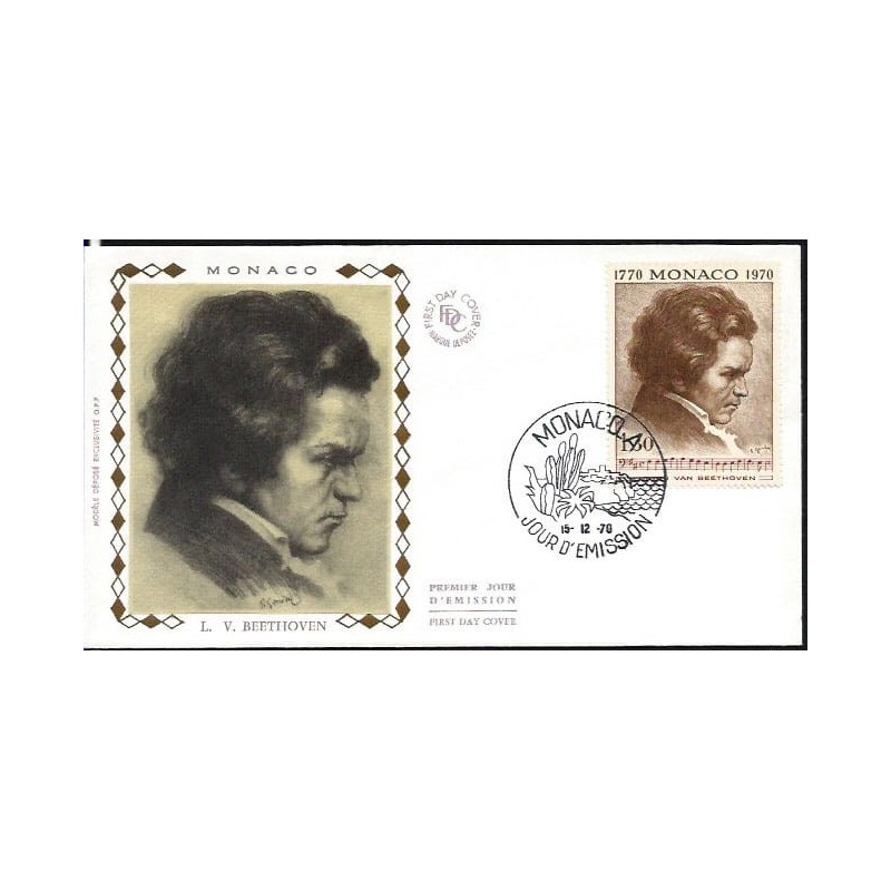 Monako 1970, Muzyka: Beethoven. FDC