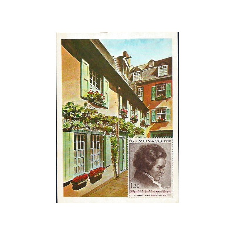 Monako 1970, Muzyka: Beethoven. Karta maksimum