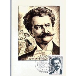 Monako 1975, Muzyka: J. Strauss. Karta maksimum