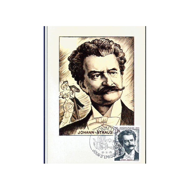 Monako 1975, Muzyka: J. Strauss. Karta maksimum