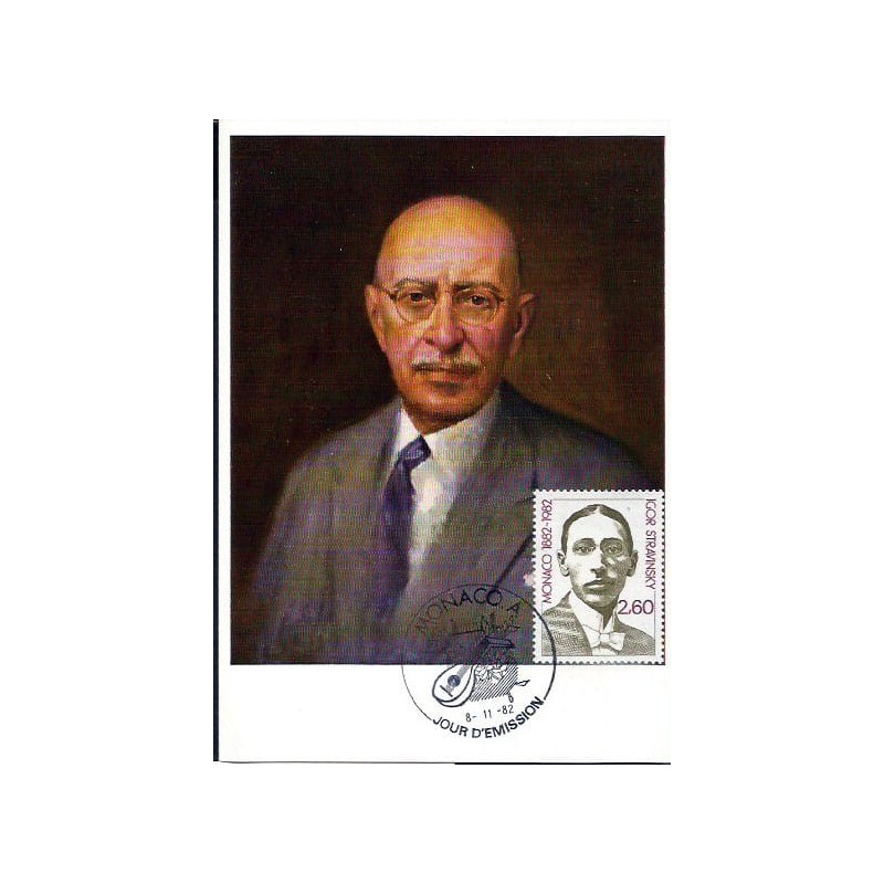 Monako 1982, Muzyka: I. Strawiński. Karta maksimum