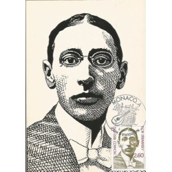 Monako 1982, Muzyka: I. Strawiński. Karta maksimum