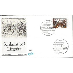 Niemcy 1991, Bitwa pod Legnicą. FDC