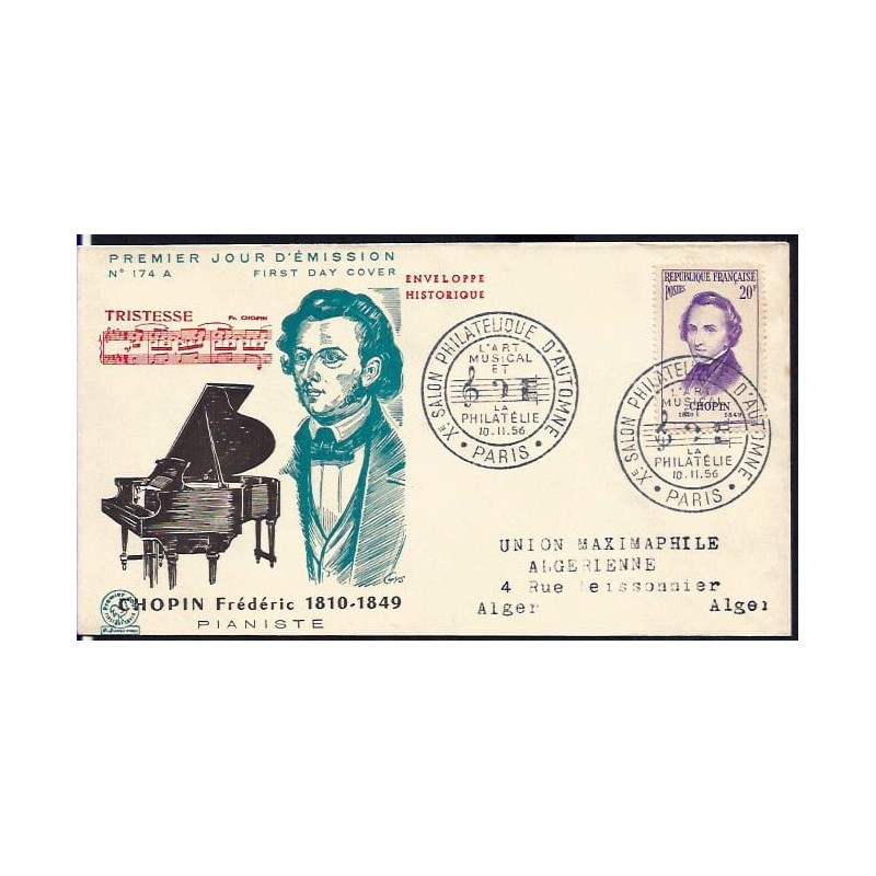 Francja 1956, Muzyka, F. Chopin. Paryż