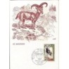 Francja 1969, Fauna: muflon, WWF. Karta maksimum