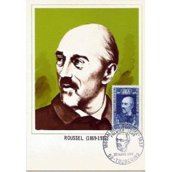 Francja 1969, Muzyka, A. Roussel. Karta maksimum