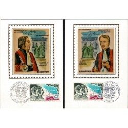 Francja 1970, Medycyna, chemia, Pelletier i Caventou. Karty maksimum