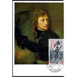 Francja 1972, Napoleon Bonaparte. Karta maksimum