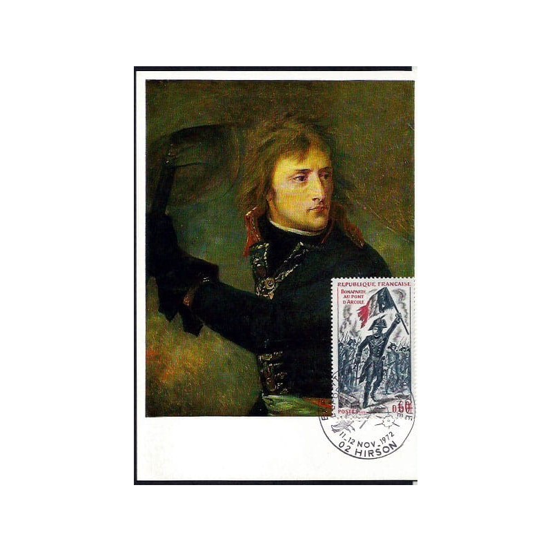 Francja 1972, Napoleon Bonaparte. Karta maksimum