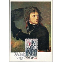 Francja 1972, Napoleon Bonaparte. Karta maksimum