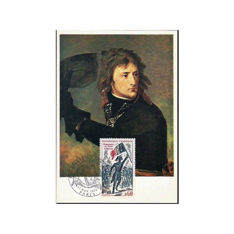 Francja 1972, Napoleon Bonaparte. Karta maksimum