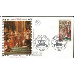 Francja 1973, Napoleon, koronacja. FDC