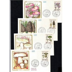 Francja 1987, Grzyby, proj. Rajewicz. FDC