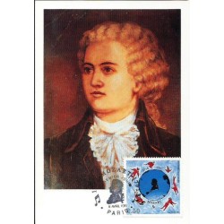 Francja 1991, Muzyka, Mozart. Karta maksimum