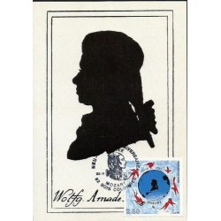 Francja 1991, Muzyka, Mozart. Karta maksimum