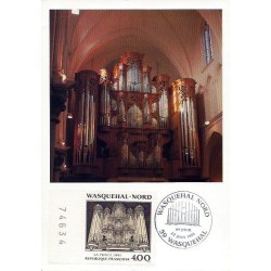 Francja 1991, Organy, muzyka. Karta maksimum